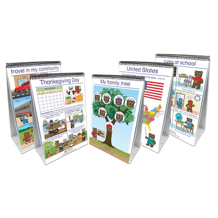 Newpath Learning Social Studies Readiness Flip Chart, Set of All 5 35-0035